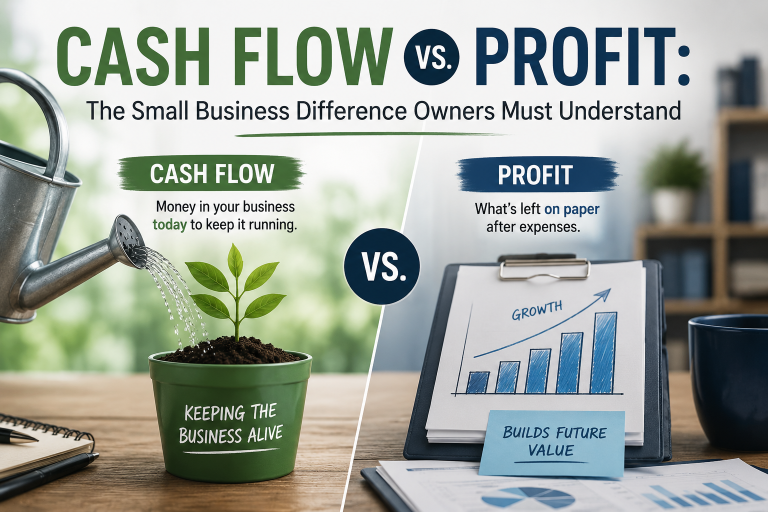 Cash Flow vs Profit: The Small Business Difference Owners Must Understand