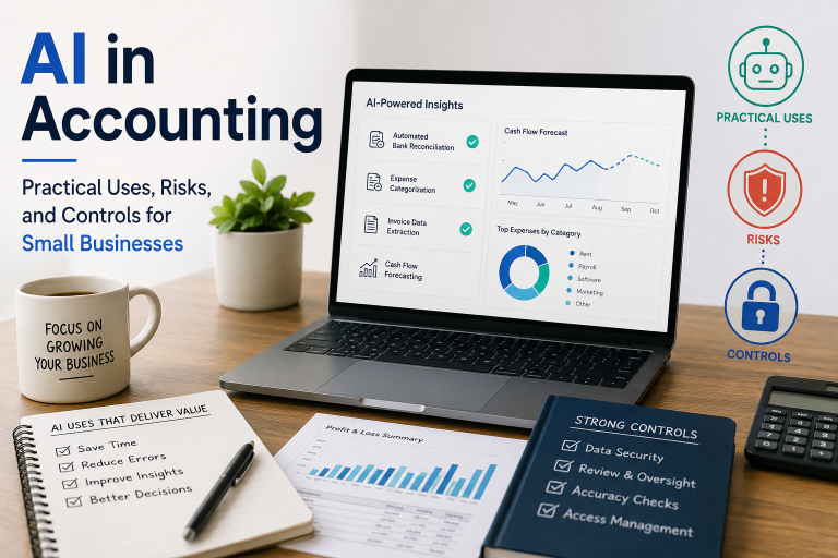 AI in Accounting: Practical Uses, Risks, and Controls for Small Businesses