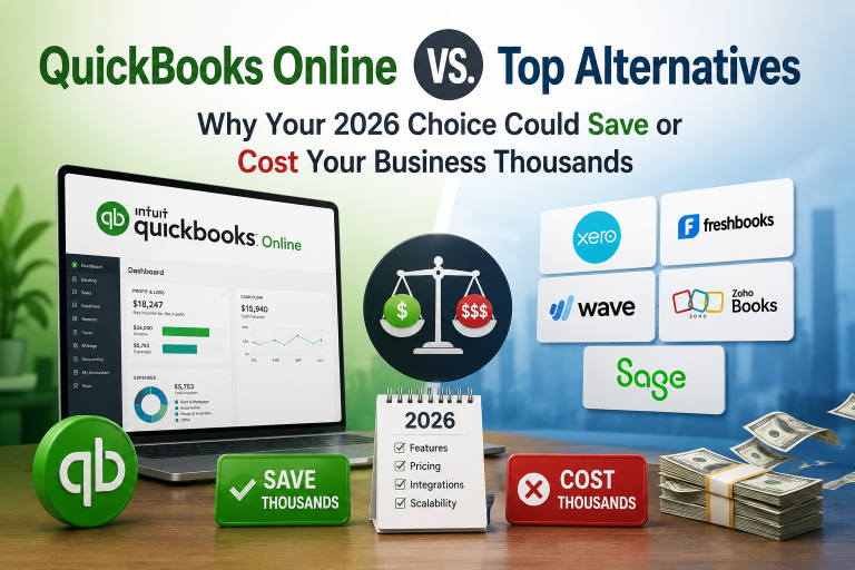 QuickBooks Online vs. Top Alternatives: Why Your 2026 Choice Could Save or Cost Your Business Thousands