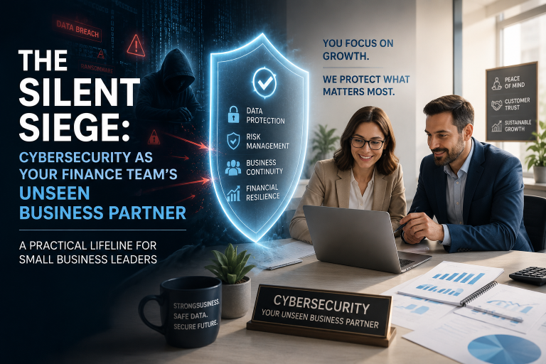 The Silent Siege: Cybersecurity as Your Finance Team’s Unseen Business Partner (A Practical Lifeline for Small Business Leaders)