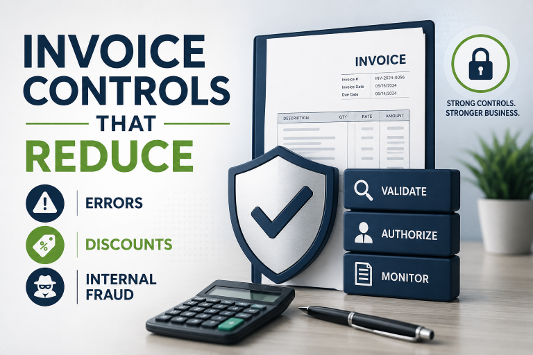 Invoice Controls That Reduce Errors, Discounts, and Internal Fraud