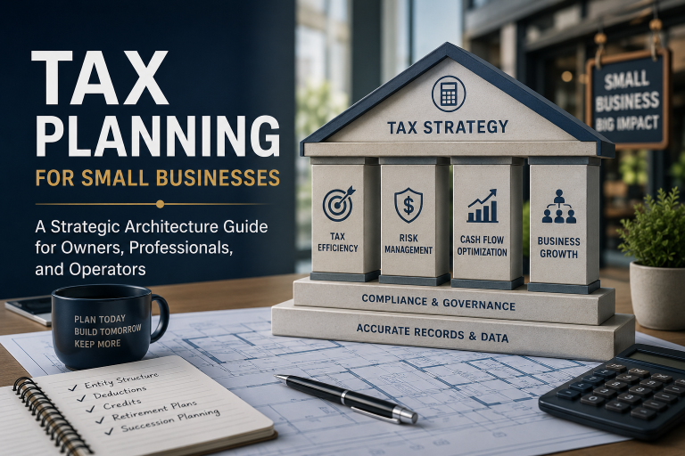 Tax Planning for Small Businesses:  A Strategic Architecture Guide for Owners, Professionals, and Operators