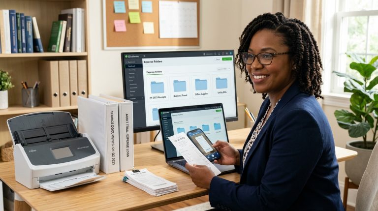 Digital Receipts and Source Documents: How to Organize Them for Audit Trail