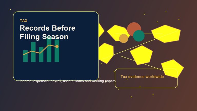 Business Tax Records: What to Keep Before Filing Season
